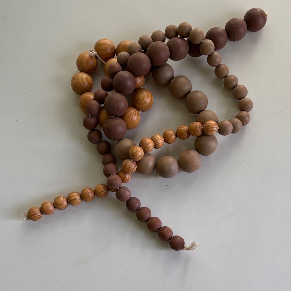 Wooden Bead Necklace